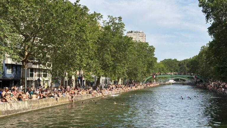 ‘praias’-improvisadas-e-ventiladores-esgotados:-a-rotina-de-brasileiros-em-meio-a-calor-recorde-na-europa