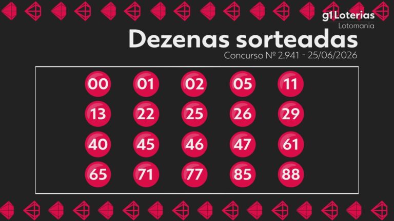 lotomania-hoje:-resultado-do-concurso-2941-e-numeros-sorteados