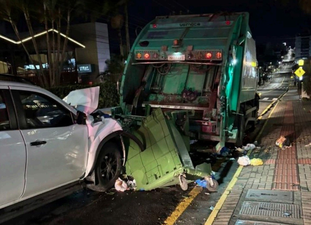 Coletor de lixo morre atropelado em SC; motorista paga fiança e responde em liberdade coletor-de-lixo-morre-atropelado-em-sc;-motorista-paga-fianca-e-responde-em-liberdade