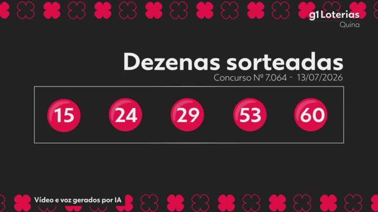 Quina hoje: resultado do concurso 7064 e números sorteados; uma aposta vence e leva R$ 1,4 milhão quina-hoje:-resultado-do-concurso-7064-e-numeros-sorteados;-uma-aposta-vence-e-leva-r$-1,4-milhao