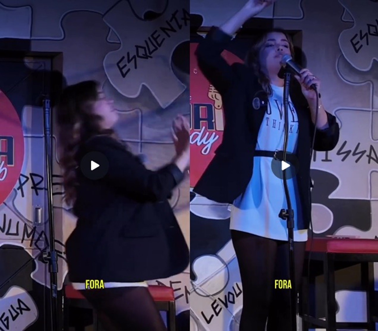 Comediante agredida com cadeirada em Florianópolis: suspeita é indiciada por injúria e vias de fato comediante-agredida-com-cadeirada-em-florianopolis:-suspeita-e-indiciada-por-injuria-e-vias-de-fato