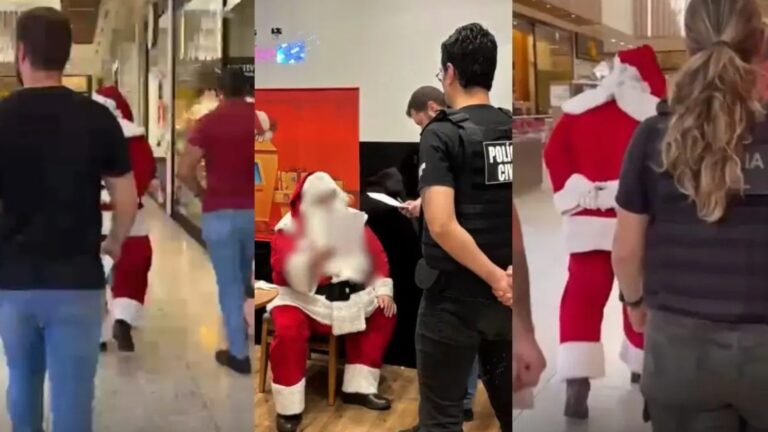 Homem preso vestido de Papai Noel em shopping de SC é condenado por estupro de menina homem-preso-vestido-de-papai-noel-em-shopping-de-sc-e-condenado-por-estupro-de-menina
