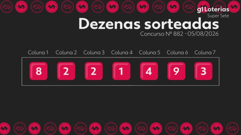 Super Sete hoje: resultado do concurso 882 e números sorteados super-sete-hoje:-resultado-do-concurso-882-e-numeros-sorteados