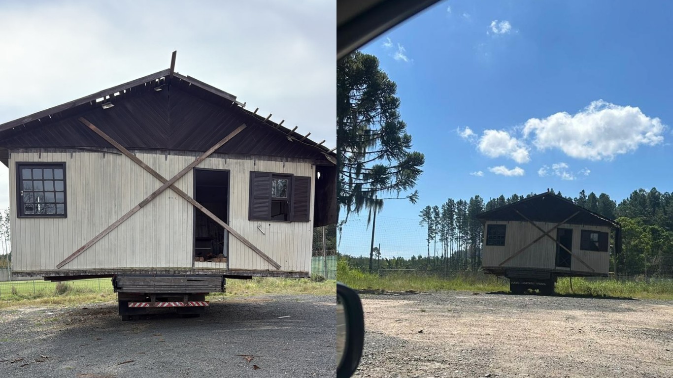 Casa abandonada sobre caminhão? Por que imóvel segue no local há 5 meses sob risco de desabar em SC casa-abandonada-sobre-caminhao?-por-que-imovel-segue-no-local-ha-5-meses-sob-risco-de-desabar-em-sc