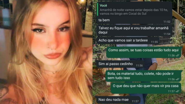 ‘Tô sem bateria’ e ‘amanhã vou aí’: namorado se passou por estudante morta em mensagens para mãe dela em SC ‘to-sem-bateria’-e-‘amanha-vou-ai’:-namorado-se-passou-por-estudante-morta-em-mensagens-para-mae-dela-em-sc