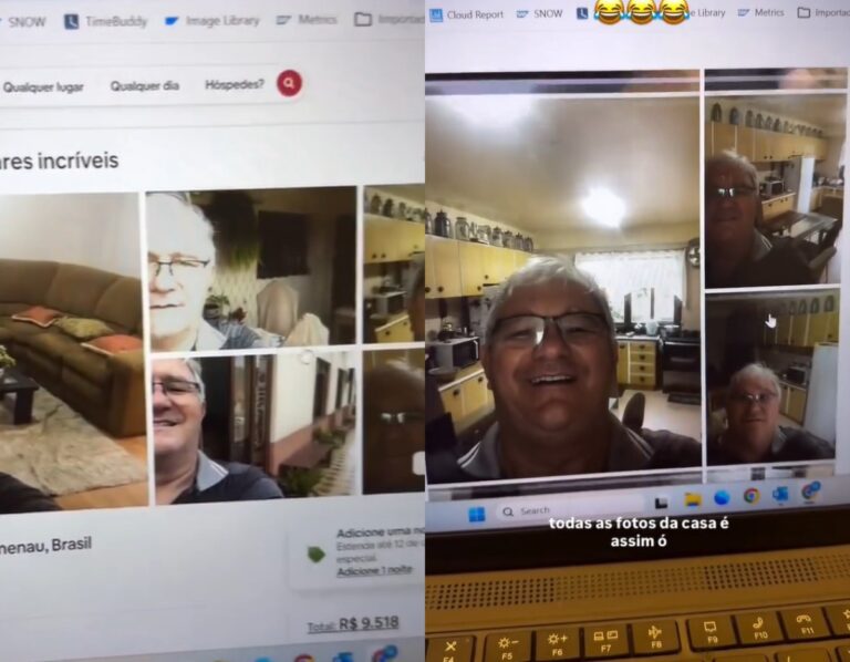 Anfitrião faz ‘galeria de selfies’ para mostrar apartamento em anúncio em SC e viraliza; VÍDEO anfitriao-faz-‘galeria-de-selfies’-para-mostrar-apartamento-em-anuncio-em-sc-e-viraliza;-video