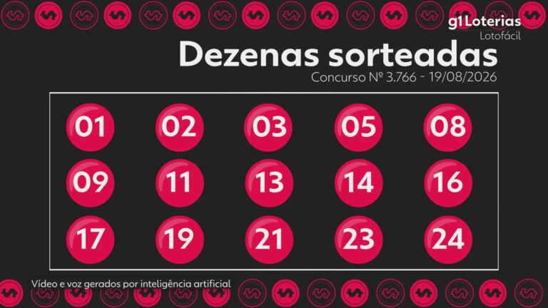 lotofacil-hoje:-resultado-do-concurso-3766-e-numeros-sorteados