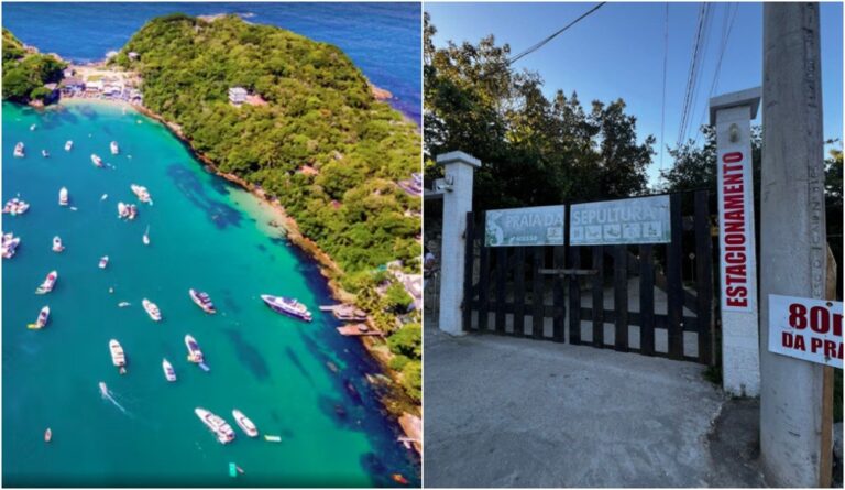 como-e-a-praia-da-sepultura,-paraiso-que-teve-acesso-restringido-por-portao-particular-e-virou-alvo-judicial-em-sc