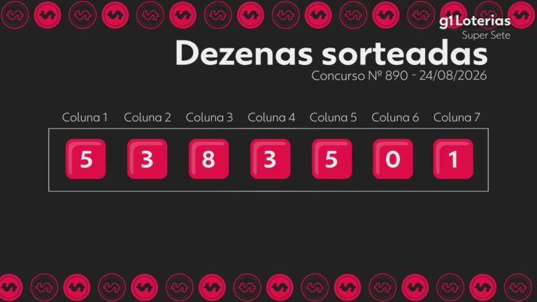 Super Sete hoje: resultado do concurso 890 e números sorteados super-sete-hoje:-resultado-do-concurso-890-e-numeros-sorteados