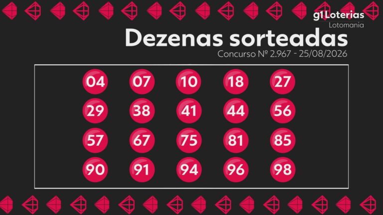 Lotomania hoje: resultado do concurso 2967 e números sorteados lotomania-hoje:-resultado-do-concurso-2967-e-numeros-sorteados
