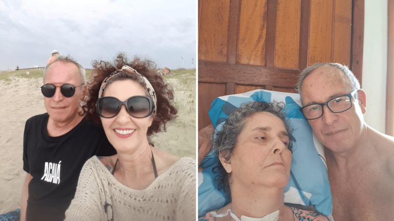 Mulher com mesma doença de Lito perde movimento e fala, e marido larga emprego para cuidar dela: ‘minha esperança é que ela desperte’ mulher-com-mesma-doenca-de-lito-perde-movimento-e-fala,-e-marido-larga-emprego-para-cuidar-dela:-‘minha-esperanca-e-que-ela-desperte’