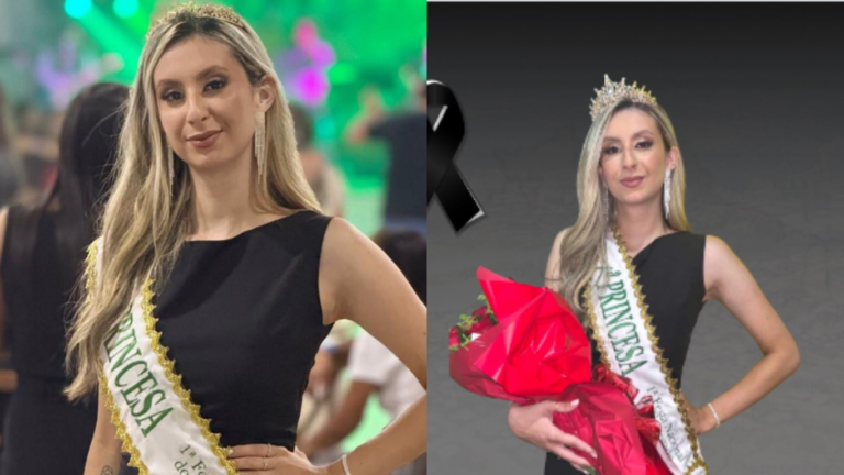 Primeira princesa de cidade de SC morre atropelada por carro desgovernado em saída de festa primeira-princesa-de-cidade-de-sc-morre-atropelada-por-carro-desgovernado-em-saida-de-festa