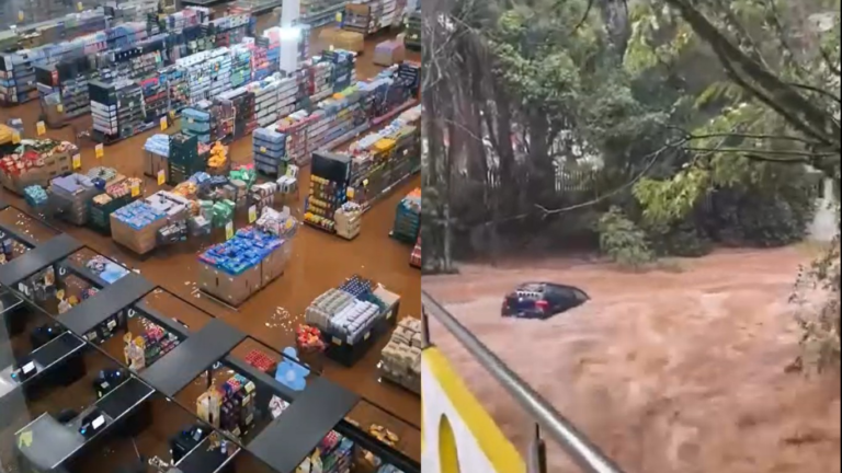 Sobe o número de cidades em emergência por causa da chuva em SC sobe-o-numero-de-cidades-em-emergencia-por-causa-da-chuva-em-sc