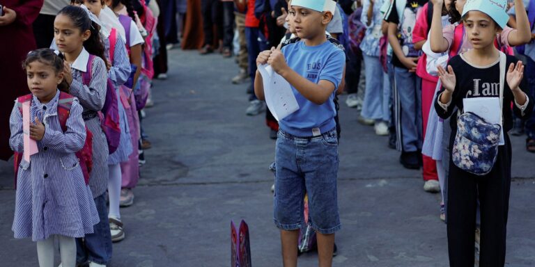 Alunos voltam às aulas presenciais em Gaza depois de três anos alunos-voltam-as-aulas-presenciais-em-gaza-depois-de-tres-anos