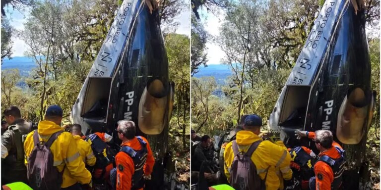 Corpos de vítimas de queda de helicóptero em SC são liberados corpos-de-vitimas-de-queda-de-helicoptero-em-sc-sao-liberados