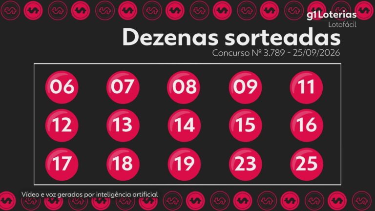 lotofacil-hoje:-resultado-do-concurso-3789-e-numeros-sorteados