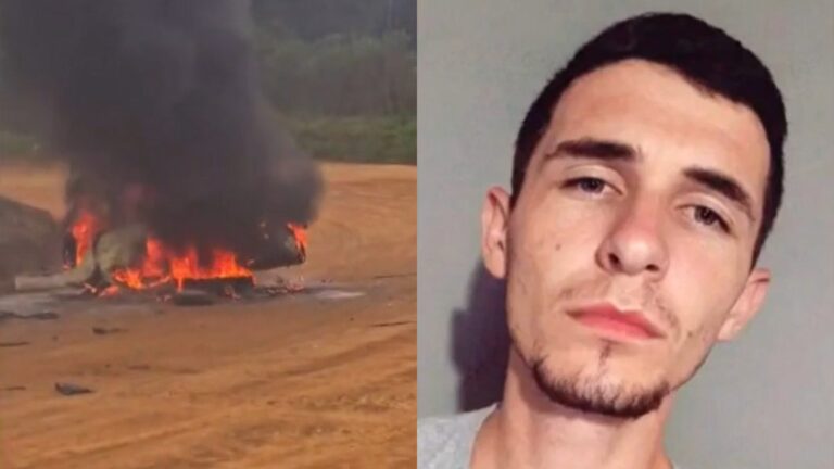 piloto-morre-em-competicao-de-arrancada-apos-batida-fazer-carro-capotar-e-pegar-fogo-em-sc