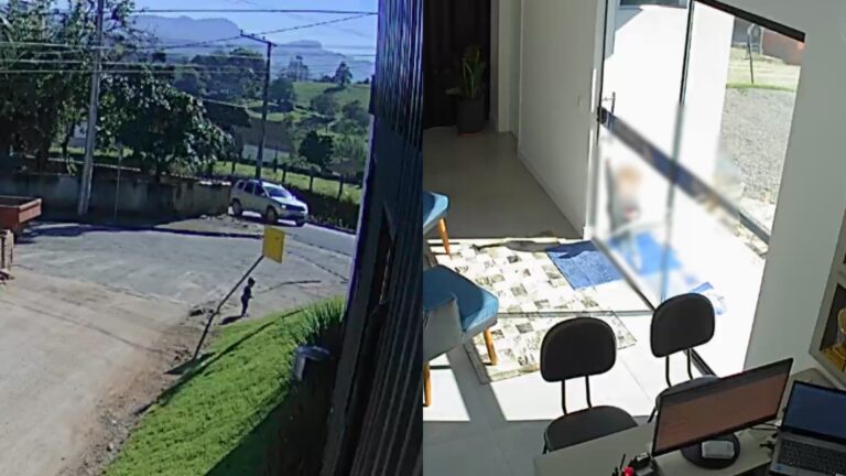 Câmeras internas de creche não estavam funcionando quando bebê escapou e andou sozinho na rua em SC cameras-internas-de-creche-nao-estavam-funcionando-quando-bebe-escapou-e-andou-sozinho-na-rua-em-sc
