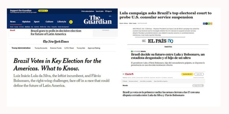 Jornais dizem que voto no Brasil define geopolítica na América Latina jornais-dizem-que-voto-no-brasil-define-geopolitica-na-america-latina
