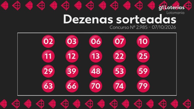 lotomania-hoje:-resultado-do-concurso-2985-e-numeros-sorteados