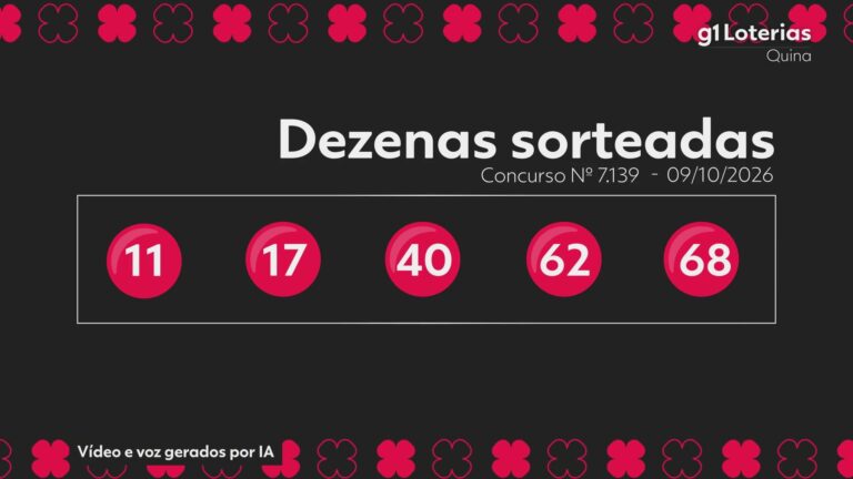quina-hoje:-resultado-do-concurso-7139-e-numeros-sorteados