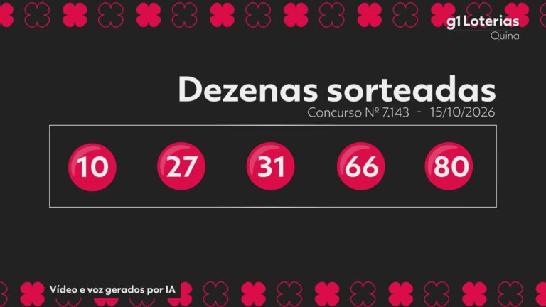 quina-hoje:-resultado-do-concurso-7143-e-numeros-sorteados