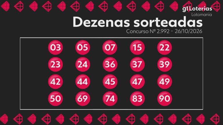 lotomania-hoje:-resultado-do-concurso-2992-e-numeros-sorteados